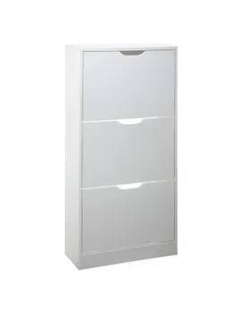 

Wooden Shoe Rack 115x60x24cm white color