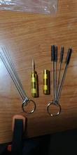 Cepillo de aire de 0,2/0,3/0,5mm, soporte para cepillo de aire y vidrio, herramientas de lavado con pistola pulverizadora, juego de pinceles con boquilla de aguja