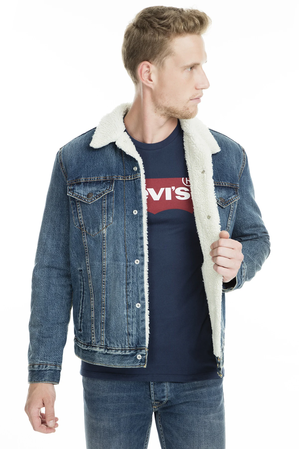 Levi's джинсовые куртки для мужчин джинсовая куртка 16365|Куртки| |