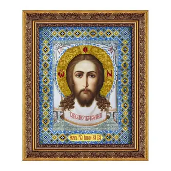 

B1023 set for embroidery with beads 'паутинка' 'Spawn нерукотворный', 20*25 cm