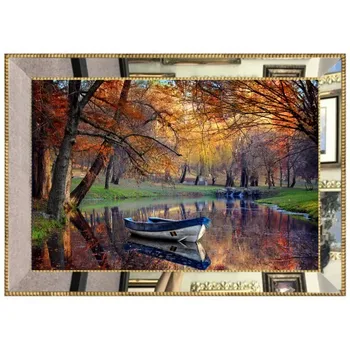 

Digital 3D Mirrored Silvery Luxury Canvas Print 60 * 80 cm