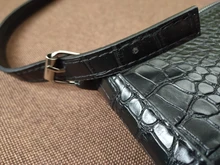 Bolsas de mensajero de hombro con patrón de cocodrilo Retro para mujer, bolsos de mano Vintage, bandoleras lisas informales, bolso cruzado