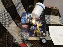 4000G pistola de spray LVMP/1,3/1,7mm Pintura de coches herramienta alta atomización rociador de pintura al aire pistola airbrush 270L/M para la mayoría de compresor de aire