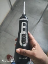 Waterpulse-irrigador Dental V500 portátil, dispositivo de limpieza Dental inalámbrico, con chorro de irrigación, 4 modos, 200ml, resistente al agua