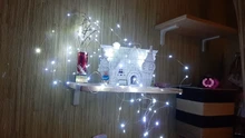 Light-String Garland Copper-Wire-Lights Battery-Power Festoon Fairy LED Christmas Wedding