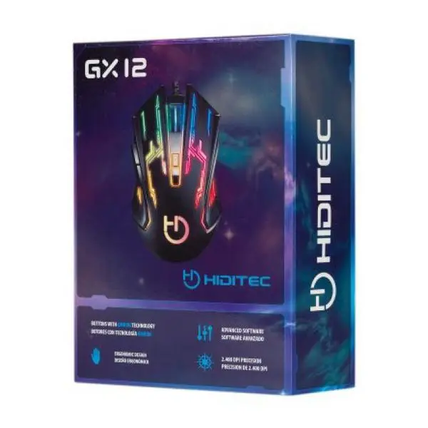 Игровая мышь Hiditec GMO010002 2400 dpi Черный
