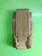 Táctico Molle M5 linterna bolsa CQC individual pistola revista antorcha funda, soporte al aire libre cuchillo de caza linterna y funda bolsa