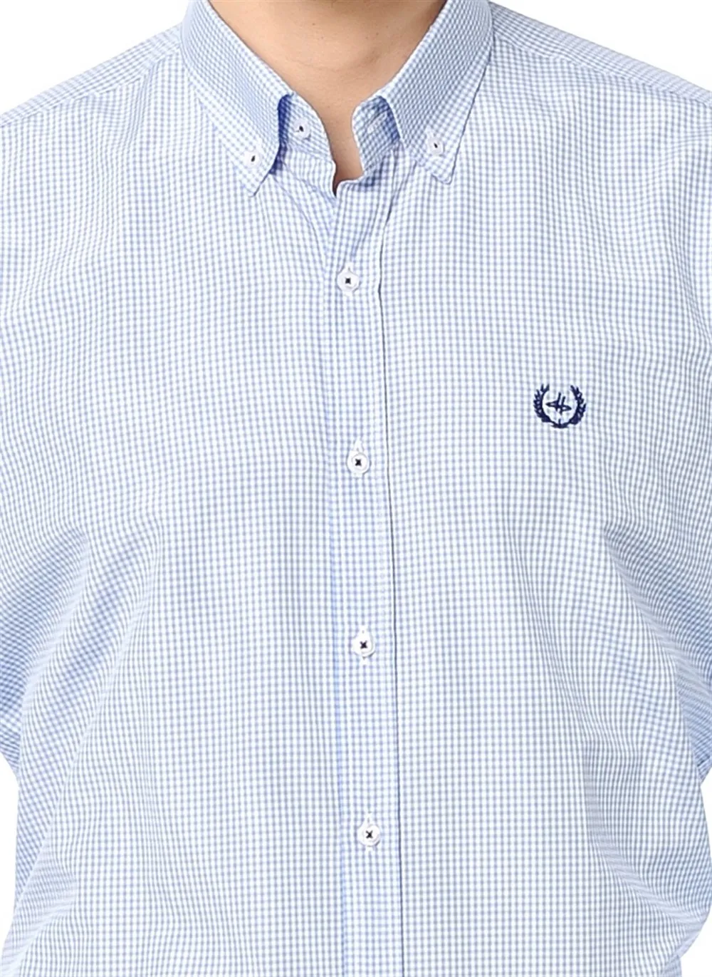 G572 DEWBERRY рубашка-синий