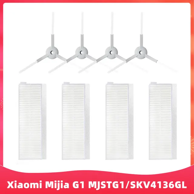 Replacement For Xiaomi Mijia G1 MJSTG1 SKV4136GL Mi Robot Vacuum Mop Essential Cleaner Parts Main Side Brush Hepa Filter Mop Rag Set J