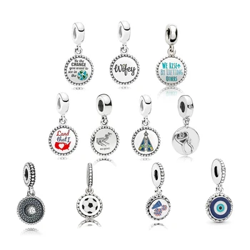 

Kakany 2020 New Fashion Exquisite Great Wall Football Cheerleader Pendant Series Women's Party Charm Gift Jewelry Accessories