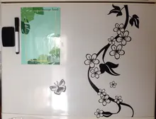 Pizarra magnética A5 para escribir, pizarra con imanes para nevera, tablero de mensajes borrable, horario diario de oficina y hogar, para hacer lista