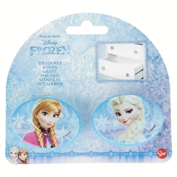 

2 PCS. SET OVAL STANDARD DORKNOBS FROZEN