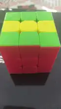 Qiyi-cubo de magia colorido warrior s, juguetes educativos, rompecabezas, antiestrés, 3x3x3