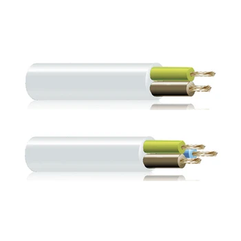 

TUBULAR hose H 05 VV-F 2X0,50MM ESP. WHITE 100 METERS