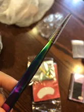 Pinzas de pestañas de acero inoxidable, pinzas profesionales para extensión de pestañas, pinzas para cejas, pinzas rectas y curvadas, herramientas de maquillaje, 1 Uds.