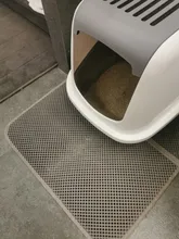 Pet Cat Litter Mat Double Layer Litter Cat Bed Pads Trapping Pets Litter Box Mat Pet