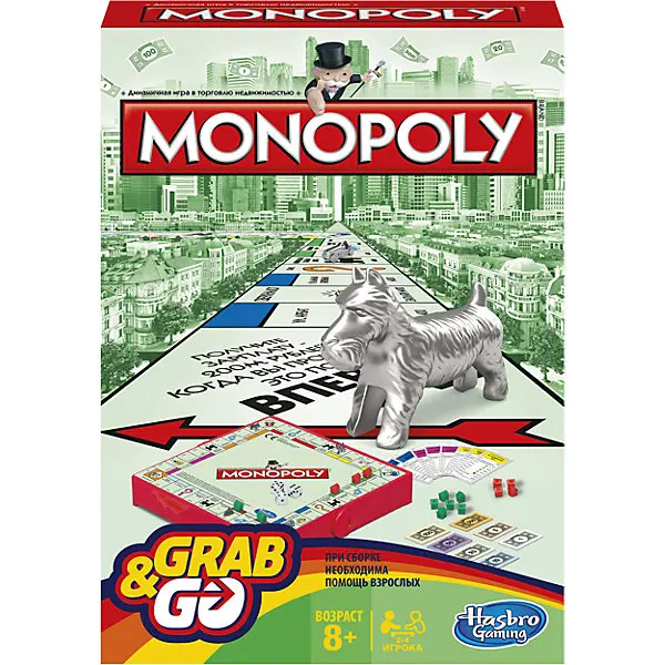  Board game Hasbro Gaming Monopoly Travel