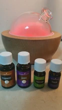 Aroma Diffuser Humidifier Aromatherapy-Machine Wooden Waterless-Off Household Spray Night-Light