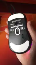 FANTECH-ratón para videojuegos UX3 PIXART 3389, 16000DPI, 69G, ligero, RGB, con cable, ergonómico, para LOL FPS Gmaer