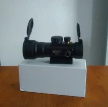 DIANA-Mira telescópica para rifle de caza, visor óptico táctico con punto verde y rojo ajustado a carril con alcance 2x40, 3x42, 3x44, 1x40 para 11/20mm