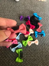 Lazo pequeño de 2 pulgadas de goma de pelo con lazo para bebé, Mini pestillo fino y Wisp, pinza de pelo pequeña para recién nacido, horquilla de pelo pequeña para bebé, 10 Uds.