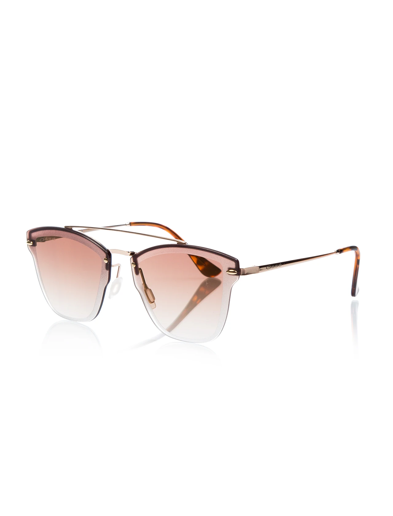 

Unisex sunglasses os 2624 01 metal gold organic square square 61-13-142 osse