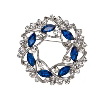 

Brooch jewelery branches 55587 (silver, lock-pin, jewelery alloy)