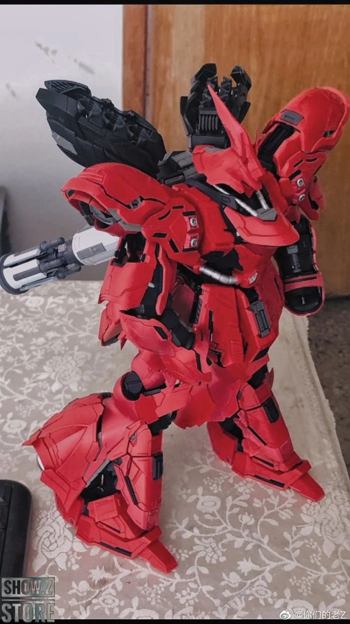 [Show. Z Store] JiangGao модель JG MG 1/100 MB MSN-04 MSN04 Sazabi мобильный костюм Гандам металлический строитель Ver. KA фигурку