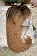 Bobo Wig Bangs Cosplay Lolita Brown EASIHAIR Medium Women Ombre-Light Heat-Resistant