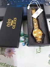 OLEVS-reloj de cuarzo clásico para mujer, cronógrafo de lujo, resistente al agua, correa de acero inoxidable