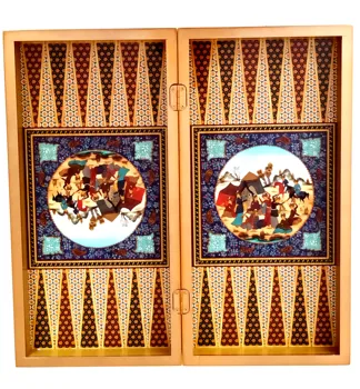 

Yenigun Elegance Hatem Backgammon Set