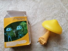 Lights-Lamp Wall-Socket Mushroom Us-Plug Led-Night-Light Home-Decoration for EU