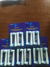 Cabezales de repuesto para cepillo de dientes eléctrico Oral B, cerdas suaves, 16/20 piezas, D25, D30, D32, 4739, 3709