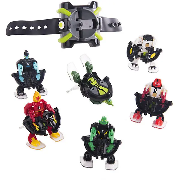 Игровой набор Playmates Ben 10 «Омнизапуск Мегапак», часы и 6 фи