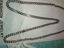 Vnox-Cadena de eslabones cubanos de acero inoxidable, collar de color dorado, plateado y negro, para hombres y mujeres