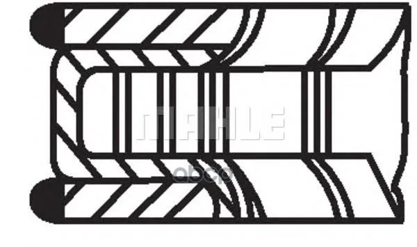 Кольца Поршневые Vag 1.2tsi D71 1-1.2-2 Mahle/Knecht 02810n0 Mahle/Knecht арт. 02810N0