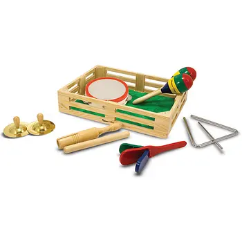 

Musical instruments Melissa & Doug in a box
