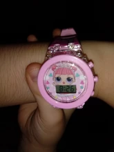 LOL Surprise-reloj electrónico de dibujos animados para niños, bonito reloj para niños con luz, regalo de cumpleaños