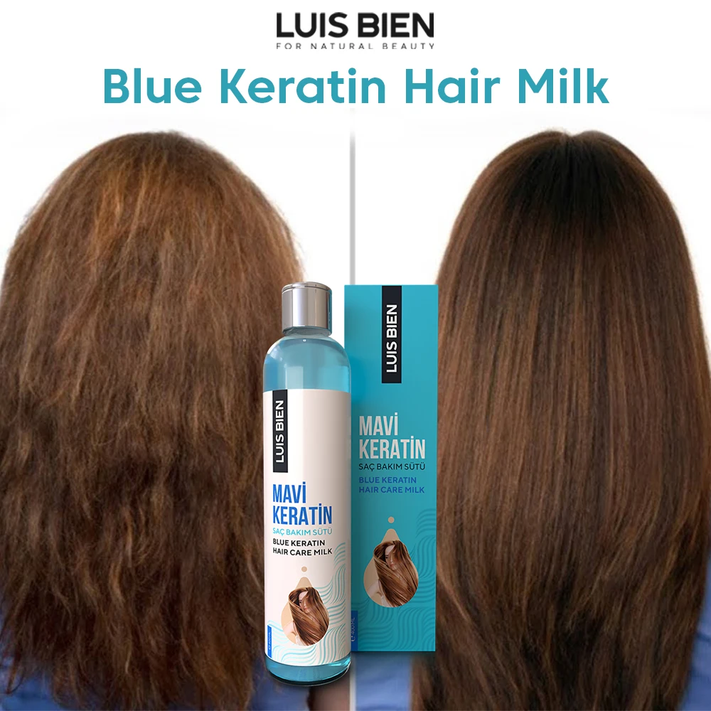 Luis Bien Blue Keratin Уход за волосами молоком волумизация кератин Лечение поврежденные