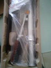Alisador de pelo 2 en 1, rizador de hierro portátil, rizador de cerámica con temperatura ajustable, Varita de rodillo, herramienta de peluquería