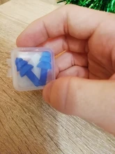 Tapones de silicona de espuma suave para los oídos, protección auditiva con aislamiento acústico, para dormir, con caja de almacenamiento, gran oferta