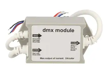 

DMX module Converter PWM 24V 2 AX3 3 channels RGB