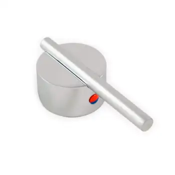 

Handle mixing water under the square for shower cabin