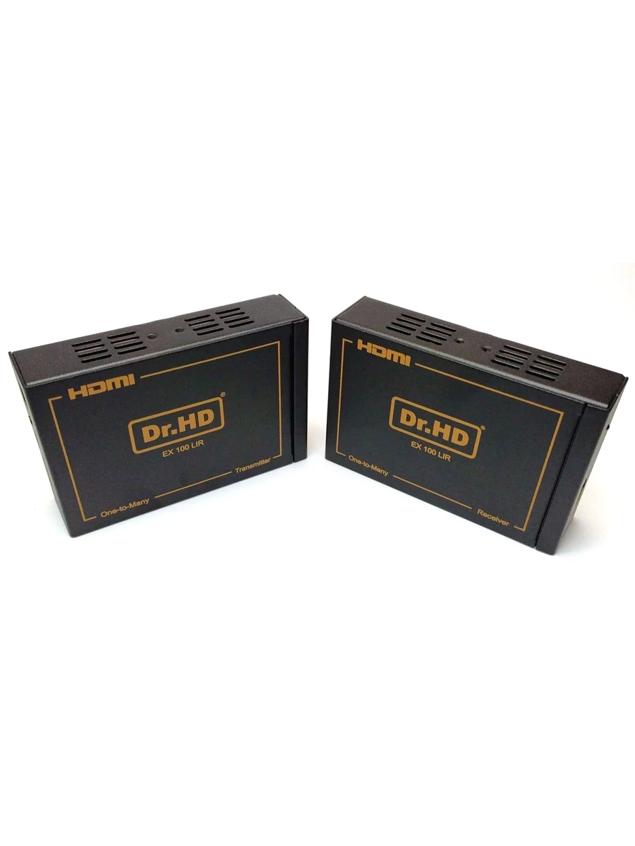 HDMI удлинитель по одной витой паре до 120м IP Dr.HD EX 100 LIR extender over UTP LAN Cat 5e/6 Full HD