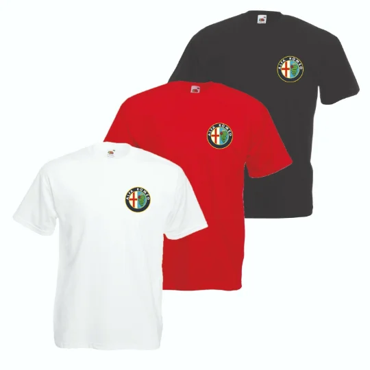 ALFA ROMEO Camiseta varios tamaños y colores футболка различных размеров и цветов kémishë verschiedene grüsen und