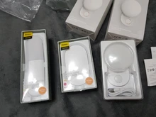 Baseus Under Cabinet Light PIR LED Motion Sensor Light Rechargeable Night Light LED Lamp