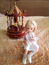 Muñeca BJD Shuga Fairy Rita 1/6, figuras de Anime de resina para niños, regalo sorpresa para niñas, conjunto completo de cumpleaños YOSD de 26cm