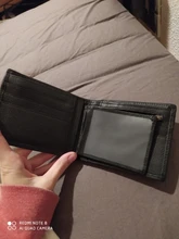 Wallets Men Purses Vintage Genuine-Leather Business-Card-Holders Credit Brown Male