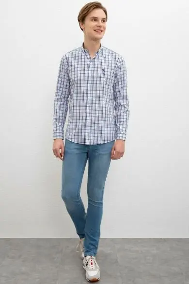 U.S. POLO ASSN. Мужской тканый гомлек