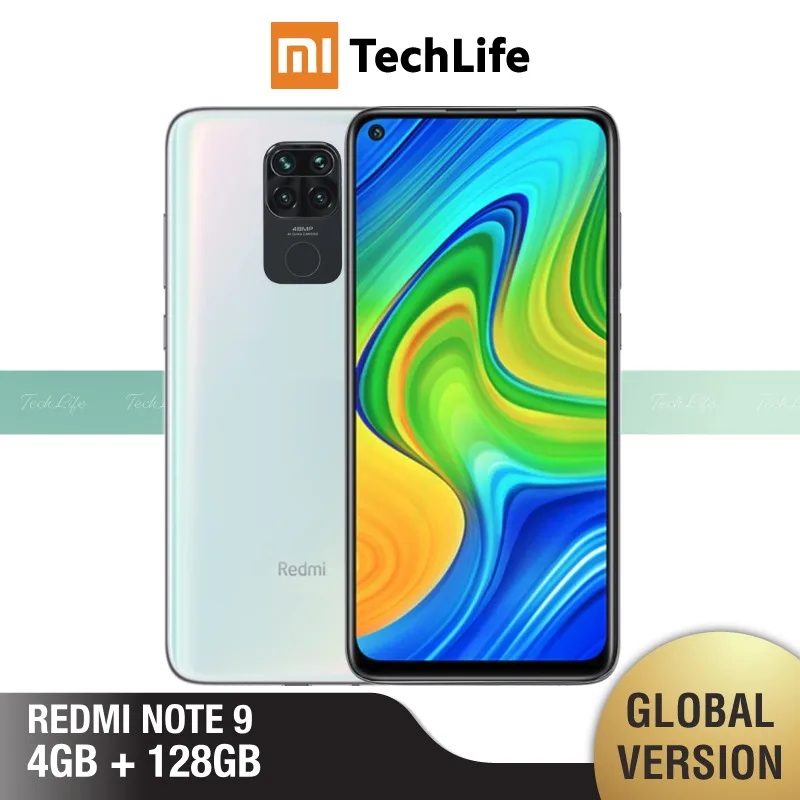 

Global Version Xiaomi Redmi Note 9 4GB RAM 128GB ROM (Brand New / Sealed) redminote9, note9, Smartphone mobile